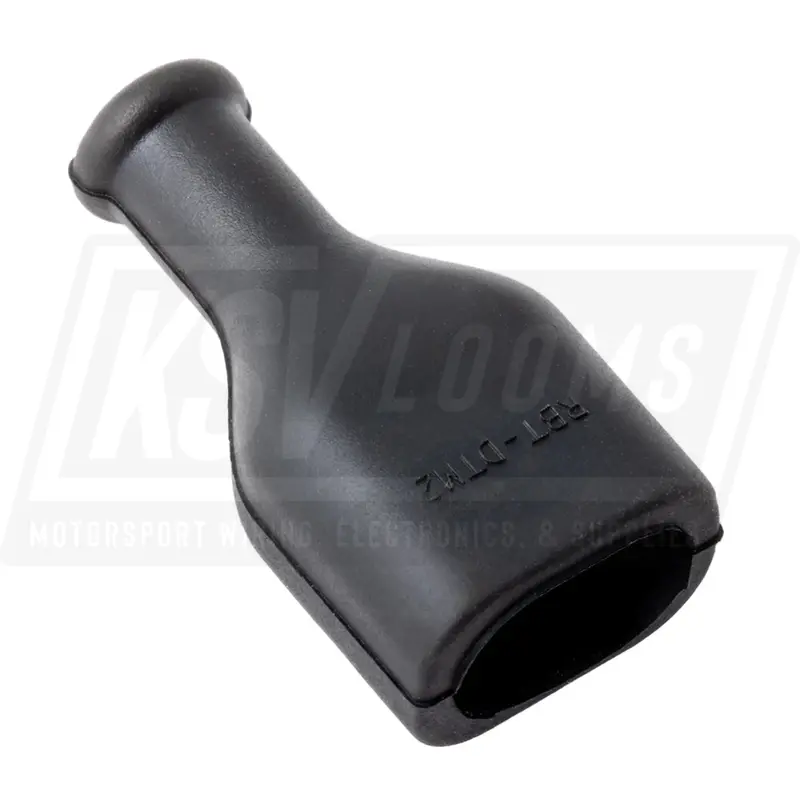Straight Rubber Boot For Dtm 2-Way Connector 1