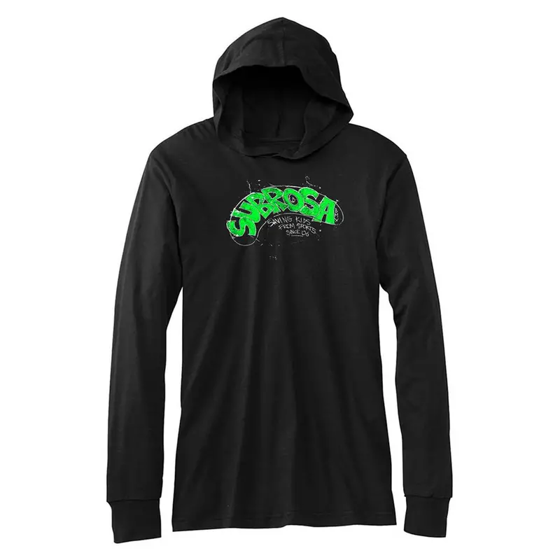Subrosa For The Kids Hooded Long Sleeve T-Shirt - Black 1