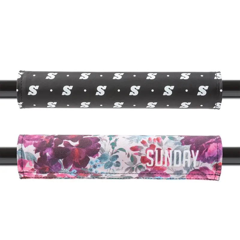 Sunday Reversible Bar Pad S-Repeat/Wallflower V2 - White 1