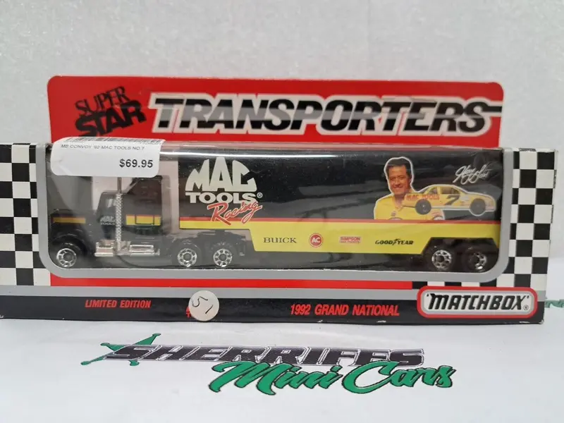 Super Star Transporters Matchbox Mac Tools #7 92 Grand National 1