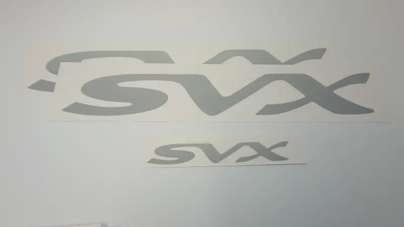 Svx Logo Decals Oem And Concept Designs (Set Of 3) 11