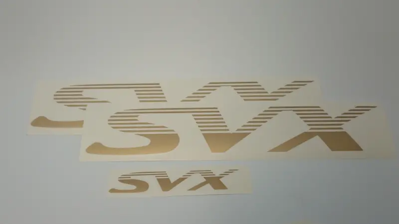 Svx Logo Decals Oem And Concept Designs (Set Of 3) 13