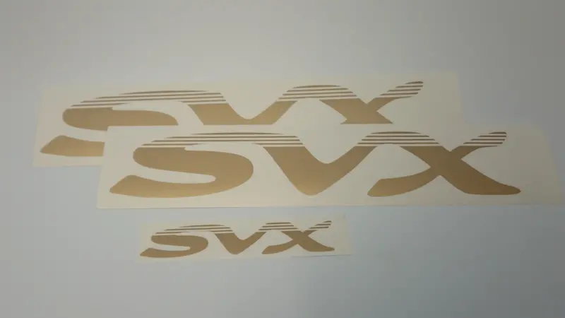 Svx Logo Decals Oem And Concept Designs (Set Of 3) 4