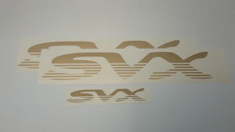 Svx Logo Decals Oem And Concept Designs (Set Of 3) 7