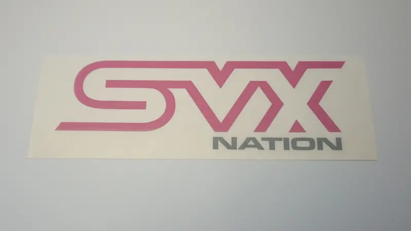 Svx Sti Inspired Vinyl Decal For Nation Buyers 1
