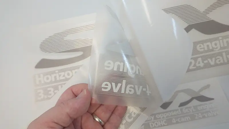 Svx Story Oem Reproduction Sticker Sets 1