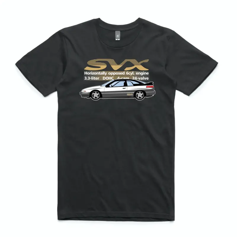 Svx Story Side Profile Design - Short Sleeve T-Shirt 1