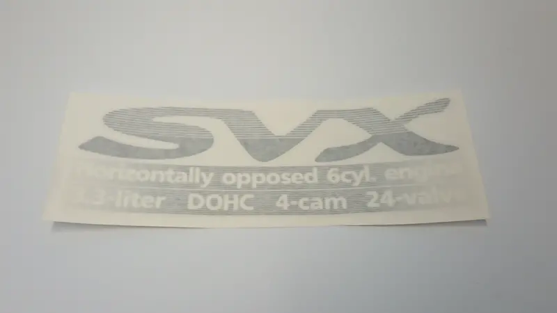 Svx Stripe Story Oem Reproduction Stickers Pair 1