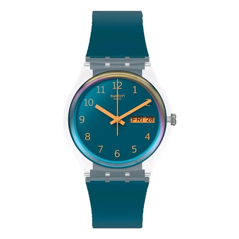 Swatch Blue Away Watch 1