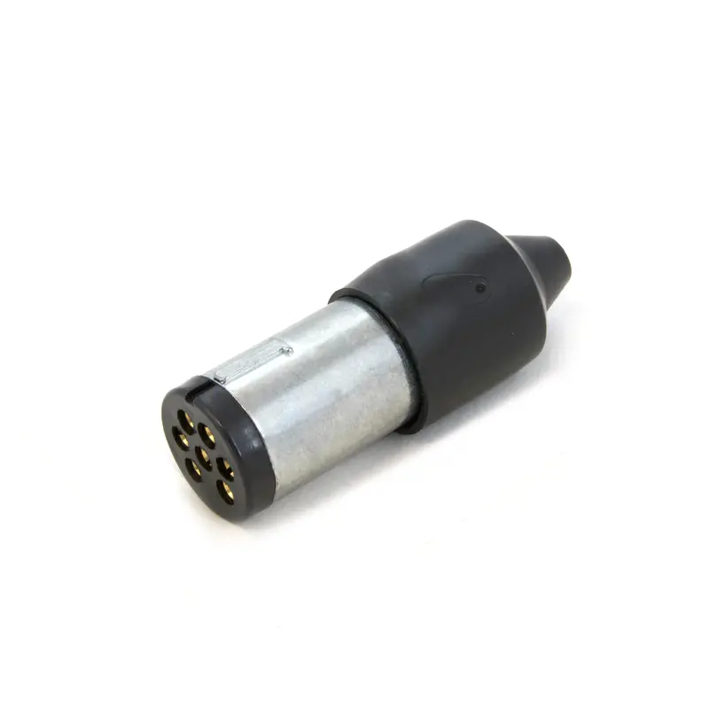Tag 7 Pin Small Round Metal Plug (Trailer Side) 1
