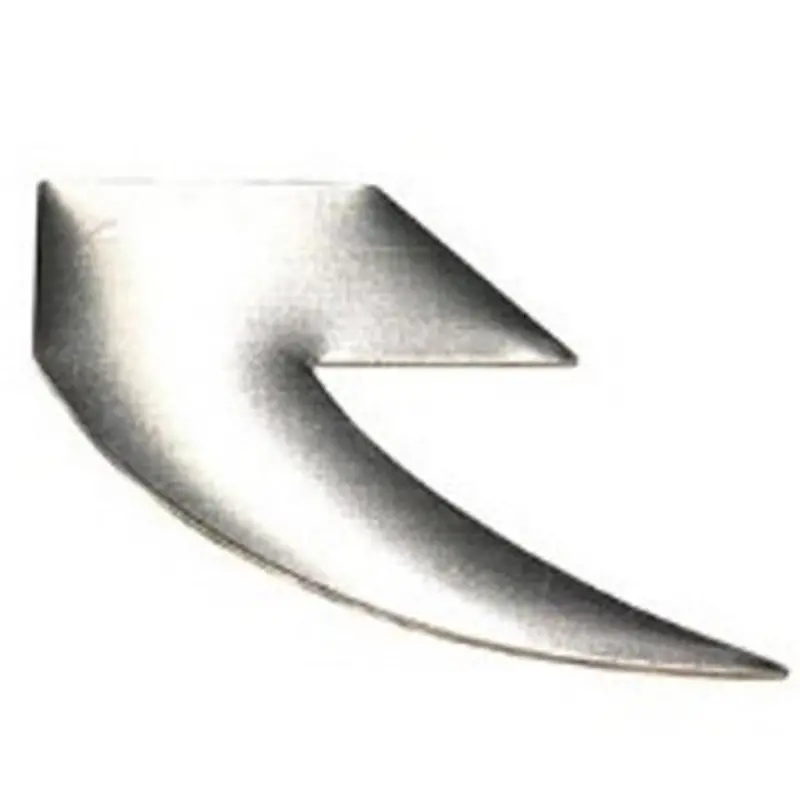 Tall Order Logo Alloy Flat Badge - Polished 1