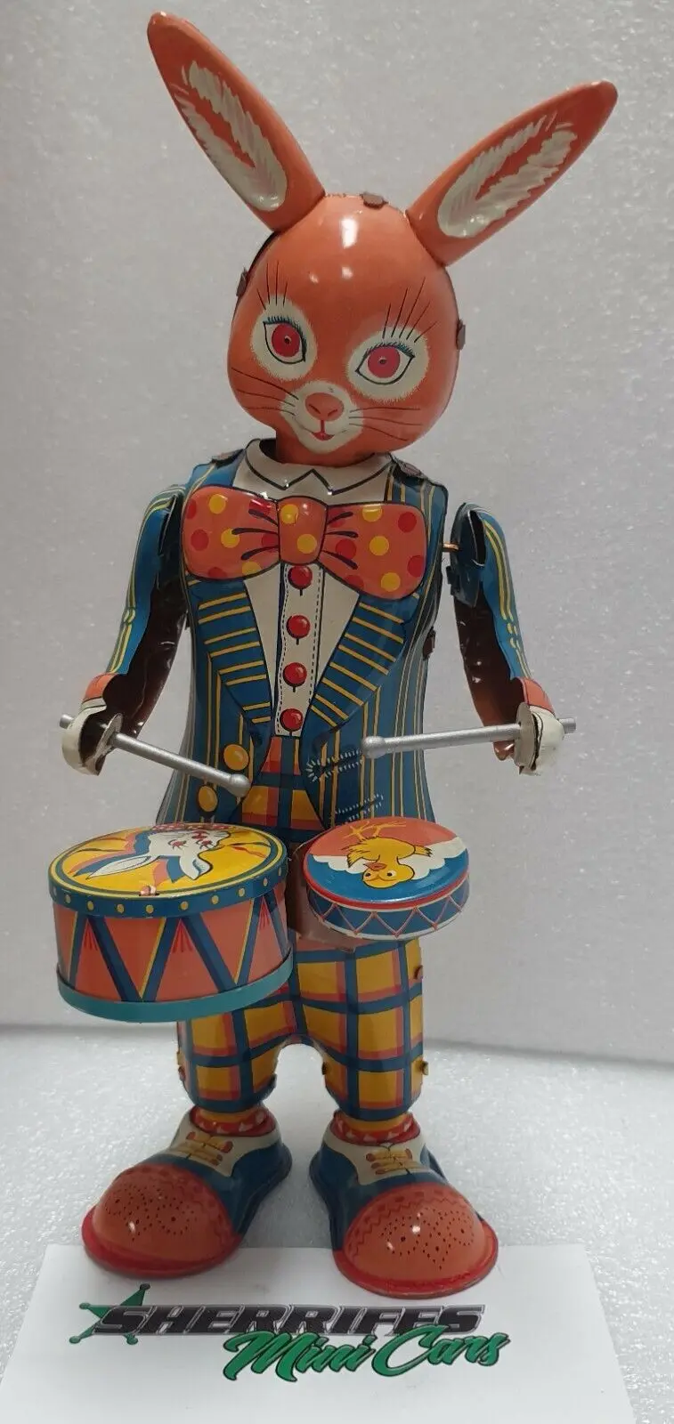 Tk Toys Tin Plate Happy Bunny 1