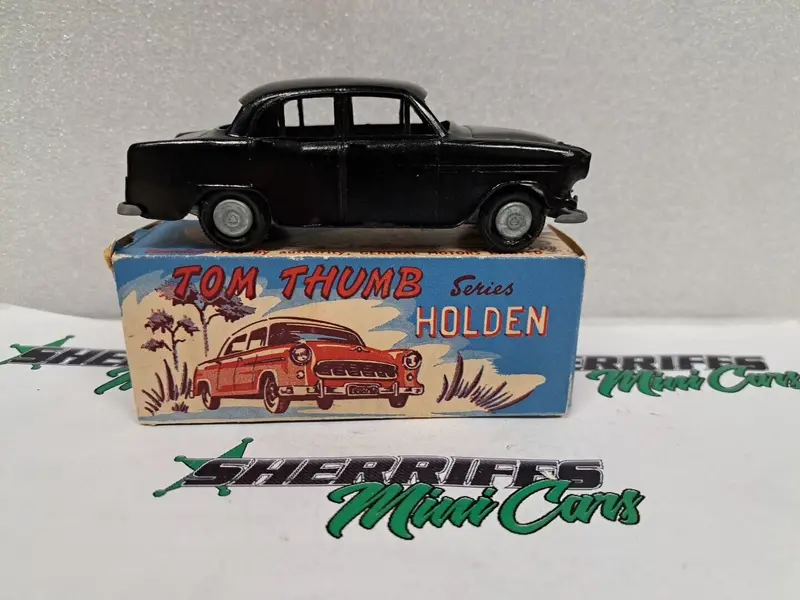 Tom Thumb Made By Streamlux 1/36 Fe Holden Painted In Black From A Kit 1