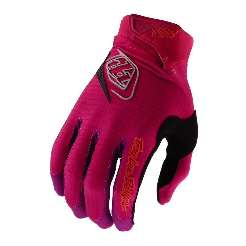 Troy Lee Air Bmx Race Gloves - Mono Light Fuchsia 1