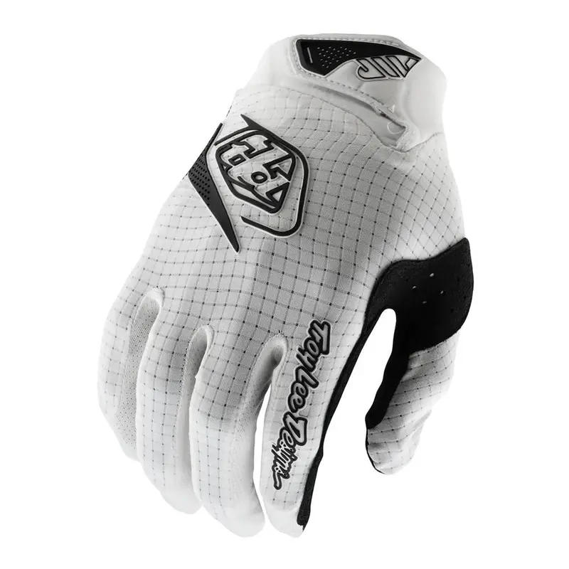 Troy Lee Air Bmx Race Gloves - Mono White 1