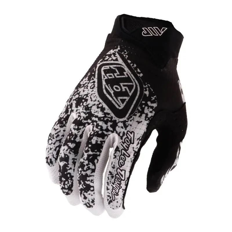 Troy Lee Air Bmx Race Gloves - Sever Black/White 1