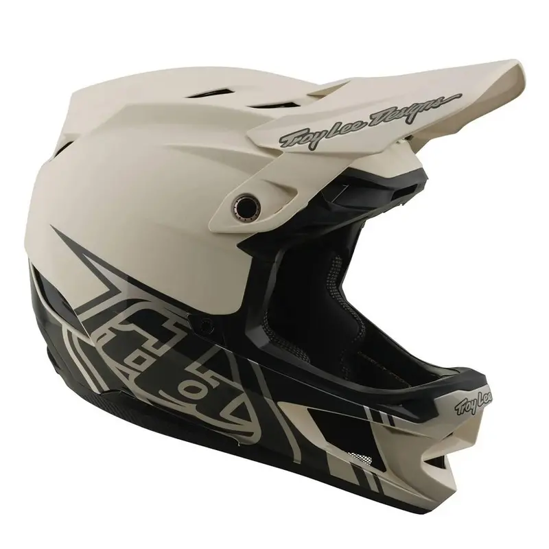 Troy Lee D4 Composite Race Helmet - Stealth Pumice 1