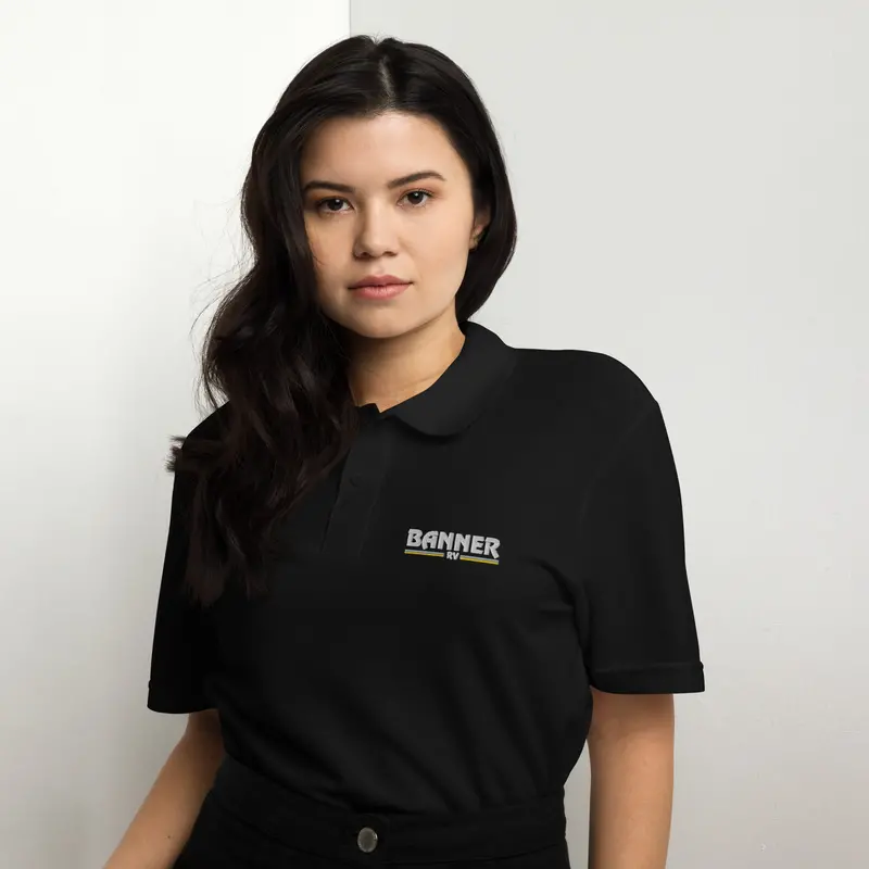 Unisex Banner Rv Pique Polo Shirt 1