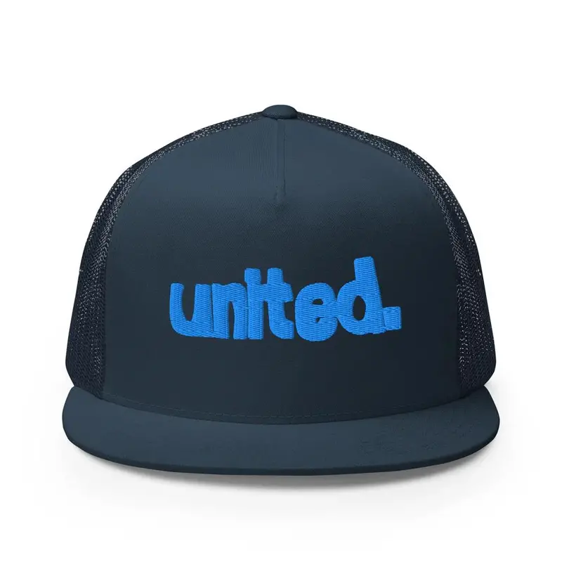 United Coastin Trucker Hat - Navy 1