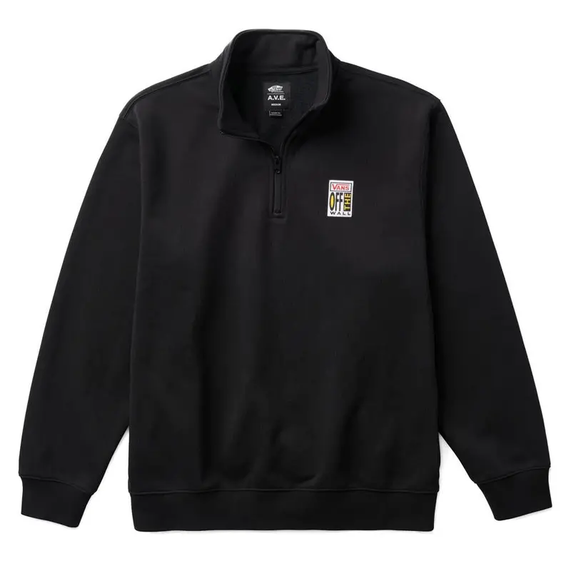 Vans Ave Quarter Zip Sweatshirt - Black 1
