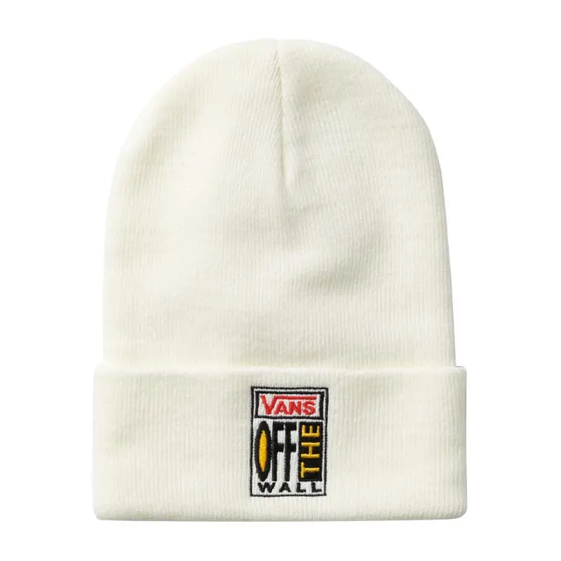 Vans Ave Tall Cuff Beanie - White 1