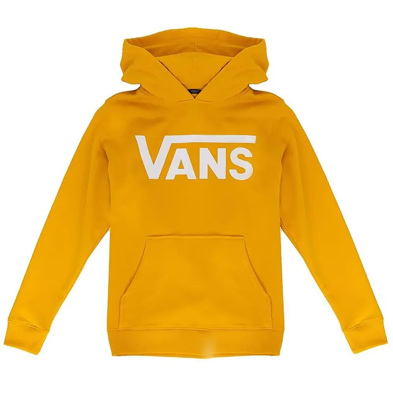 Vans Boys Classic Hoodie - Old Gold/White 1