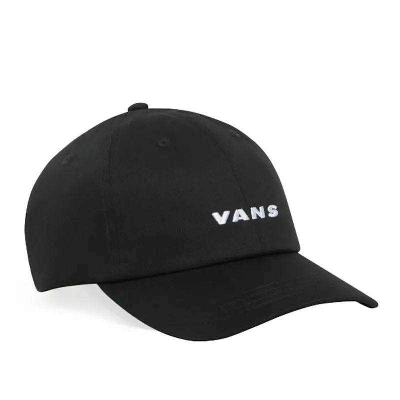 Vans Check Side Curved Bill Jockey Cap - Black 1