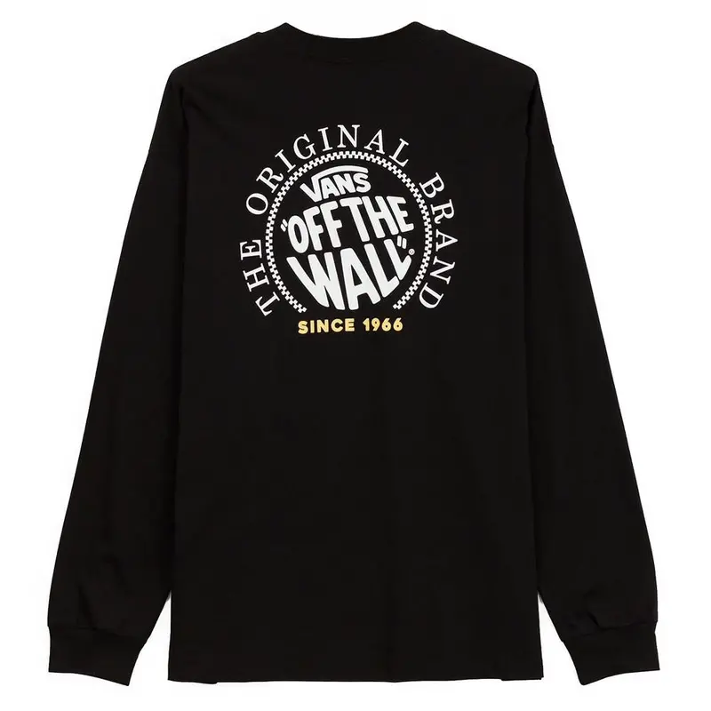 Vans Circle Loose Fit Long Sleeve T-Shirt - Black 1