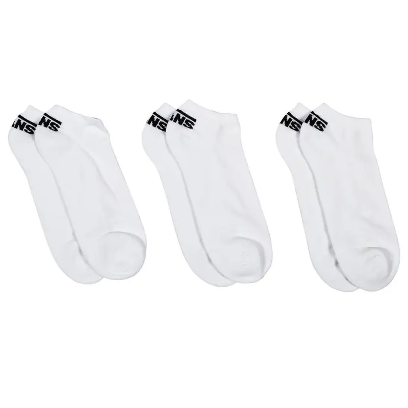 Vans Classic Low Crew Sock 3 Pack - White 1