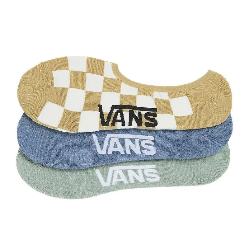 Vans Classic No Show Socks 3-Pack - Antelope 1