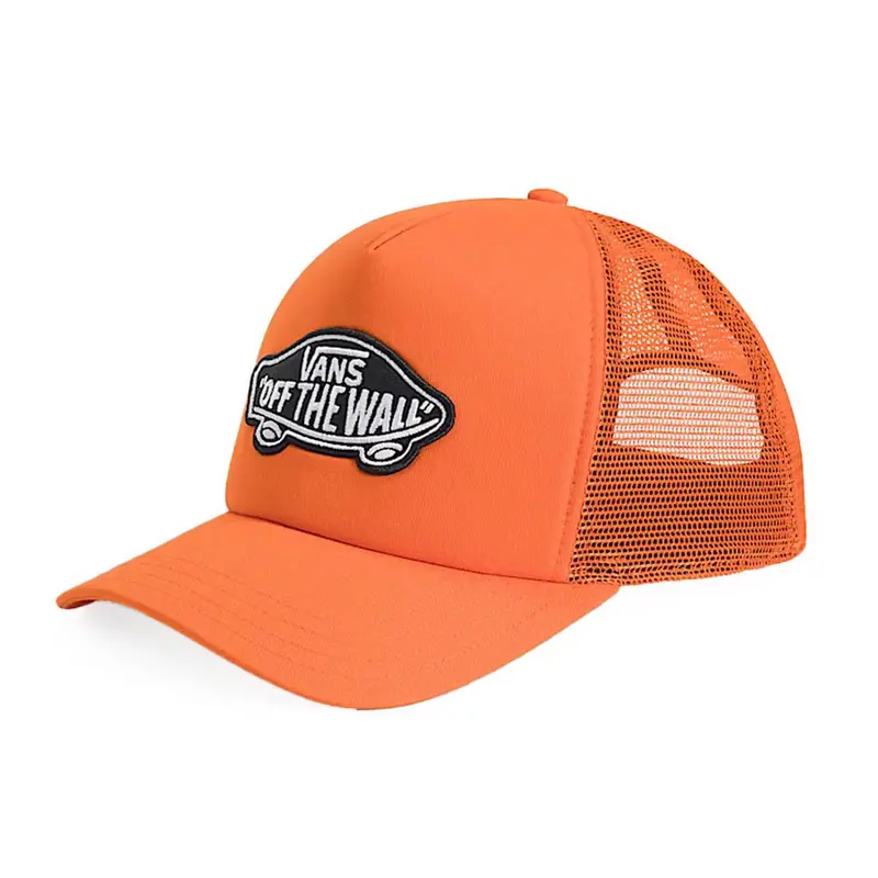 Vans Classic Patch Curved Bill Trucker Hat - Flame 1