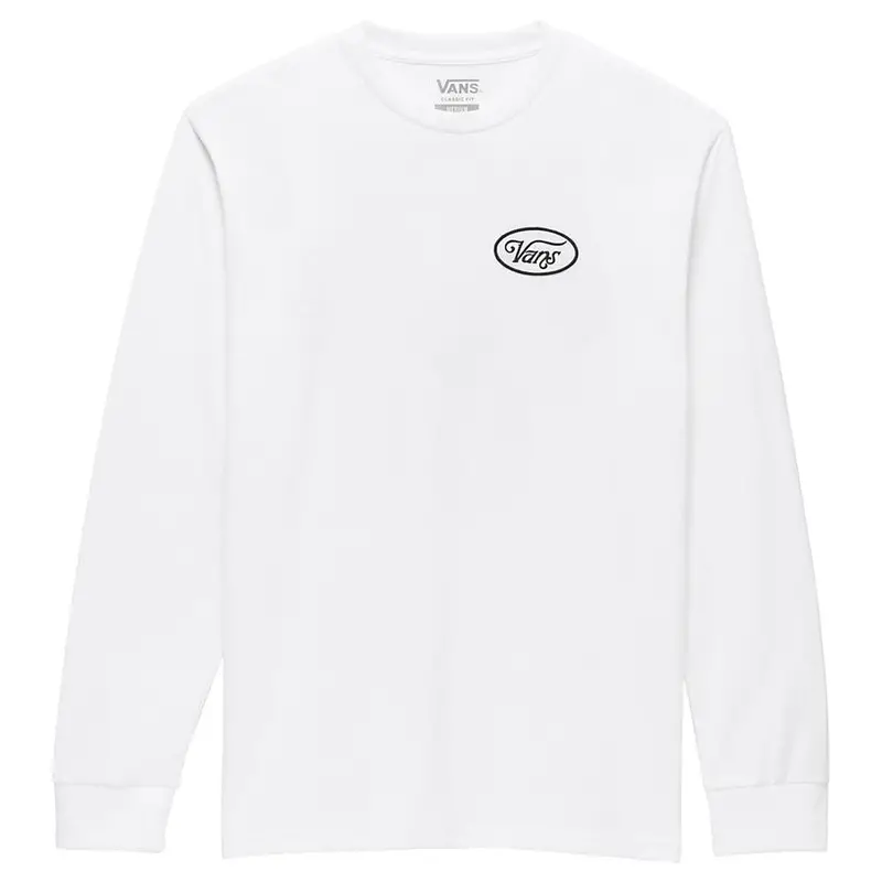 Vans Composite Rose Long Sleeve T-Shirt - White 2