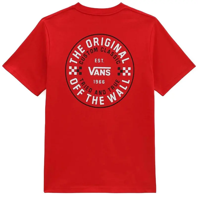 Vans Custom Classic T-Shirt - True Red 1