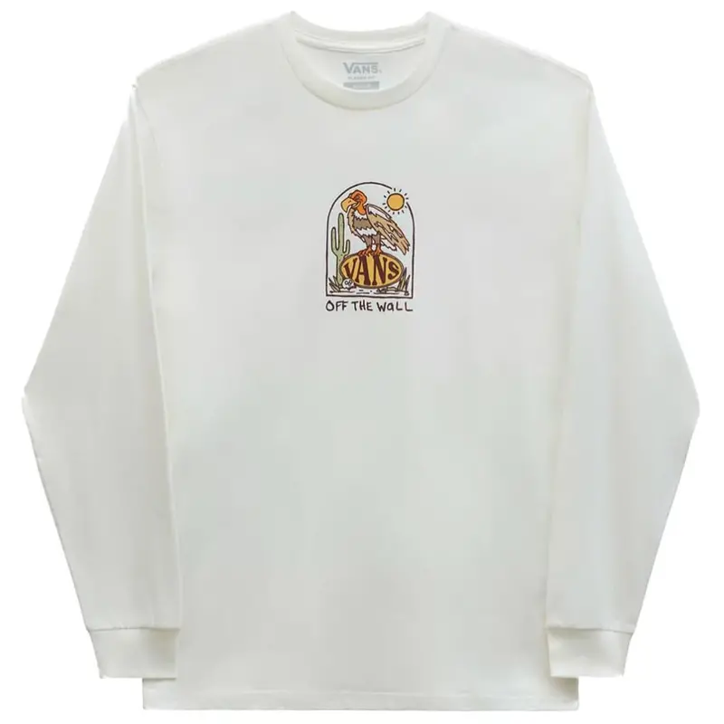 Vans Deserted Long Sleeve T-Shirt - Marshmallow 1
