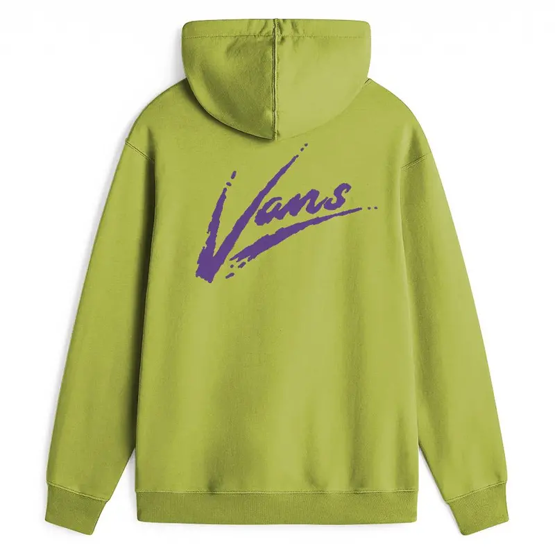 Vans Dettori Loose Fit Pullover Hoodie - Warm Olive 1
