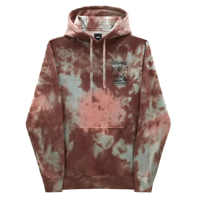 Vans Forever Tiedye Pullover Hoodie - Russet Brown 1