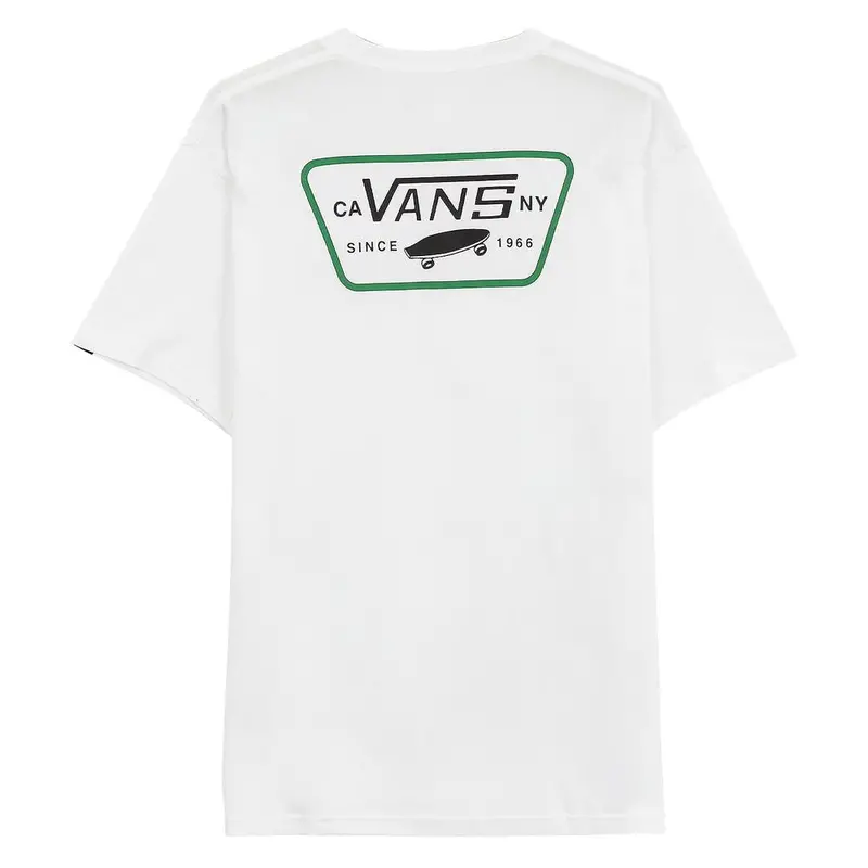 Vans Full Patch Back T-Shirt - White/Black 1