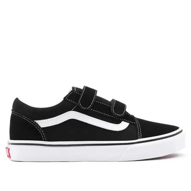 Vans Junior Old Skool V - Black/True White 1