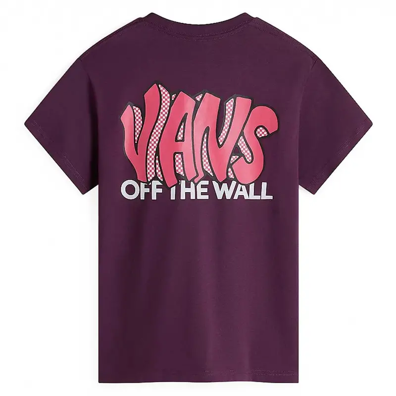 Vans Kids Tag T-Shirt - Blackberry Wine 1