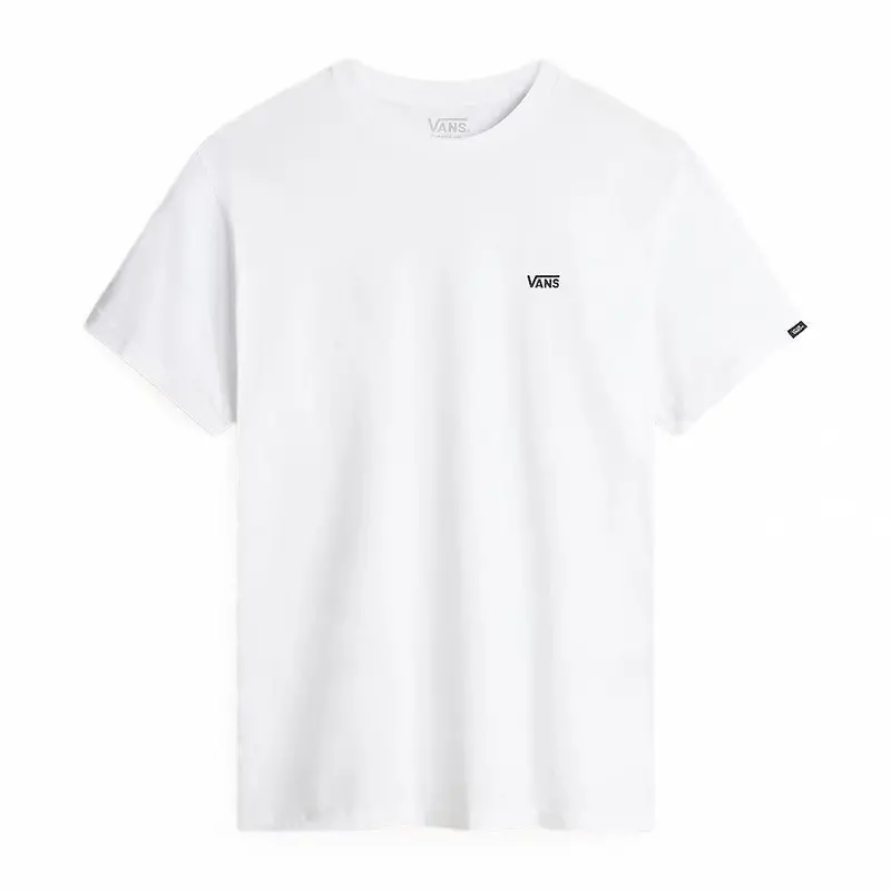 Vans Left Chest Logo T-Shirt - White/Black 1