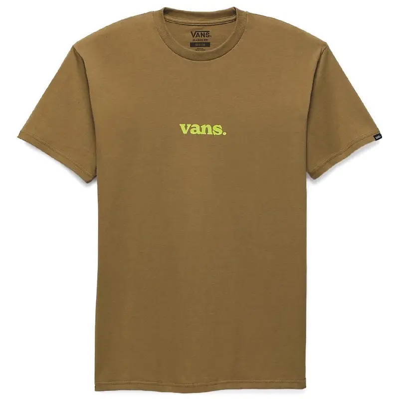 Vans Lower Corecase T-Shirt - Kangaroo/Shadow Lime 1
