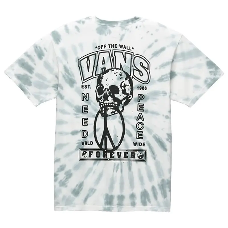 Vans Need Peace Tie Dye T-Shirt - Chinois Green/Antique White 1