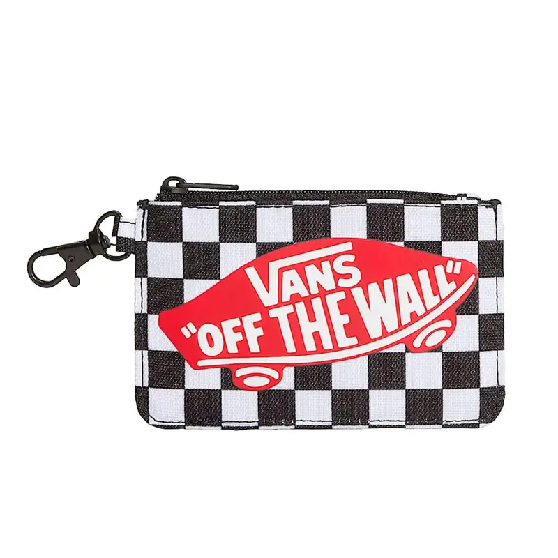 Vans Off The Wall Zip Wallet - Checkerboard Black 1