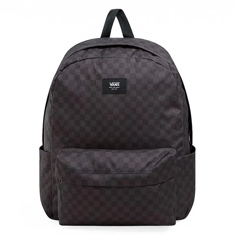 Vans Old Skool Check Backpack - Black/Charcoal 1