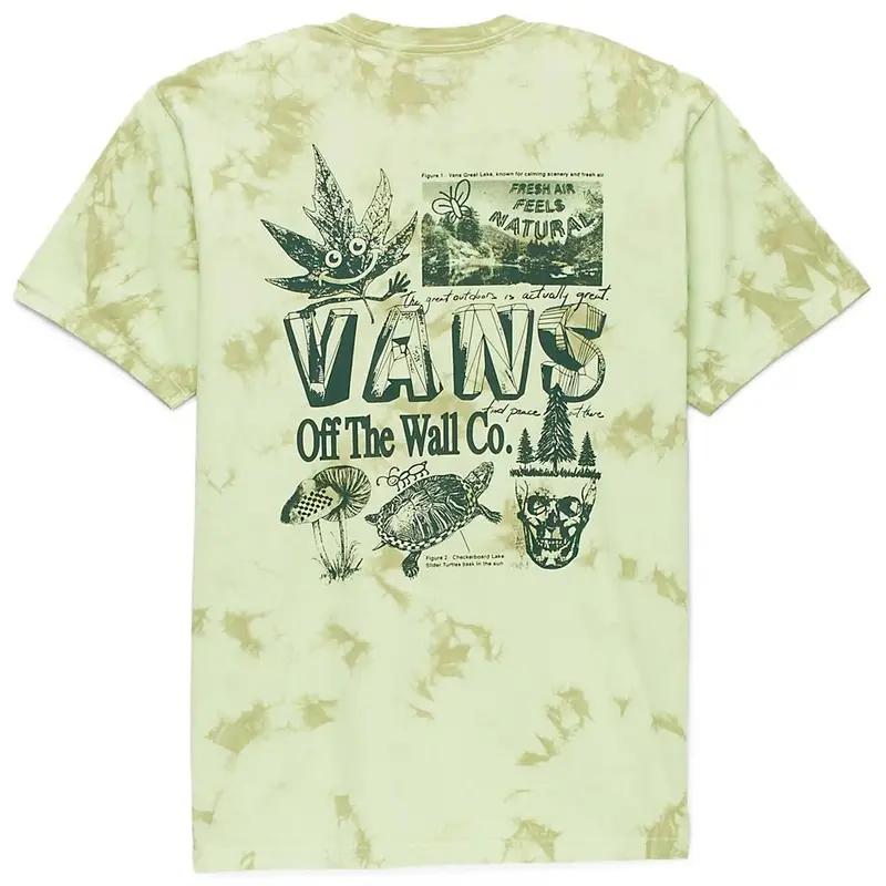 Vans Outdoors Tie Dye T-Shirt - Shadow Lime 1