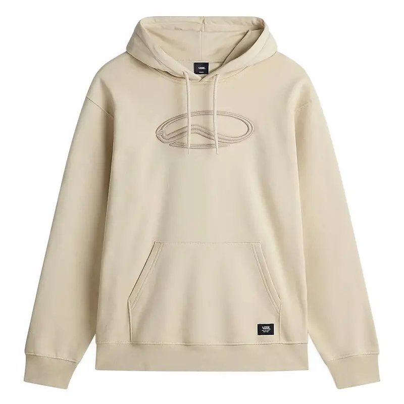 Vans Oval Loose Pullover Hoodie - Oatmeal 1
