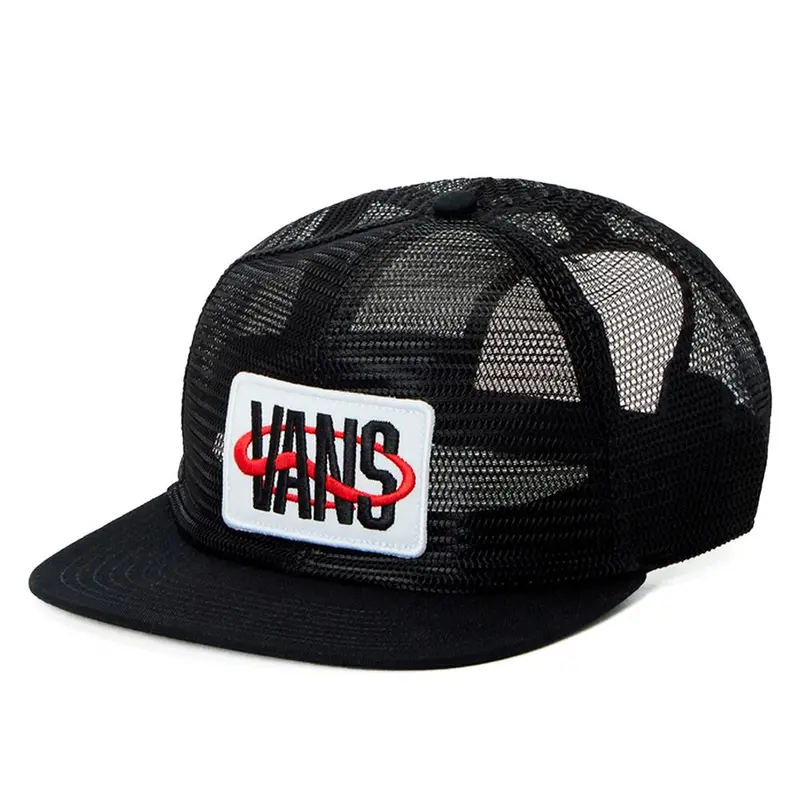 Vans Patch Unstructured Trucker Cap - Black 1