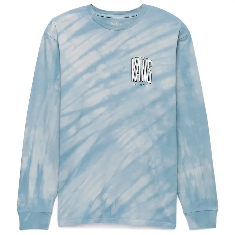 Vans Peaked Tie Dye Long Sleeve T-Shirt - Blue Mirage 2