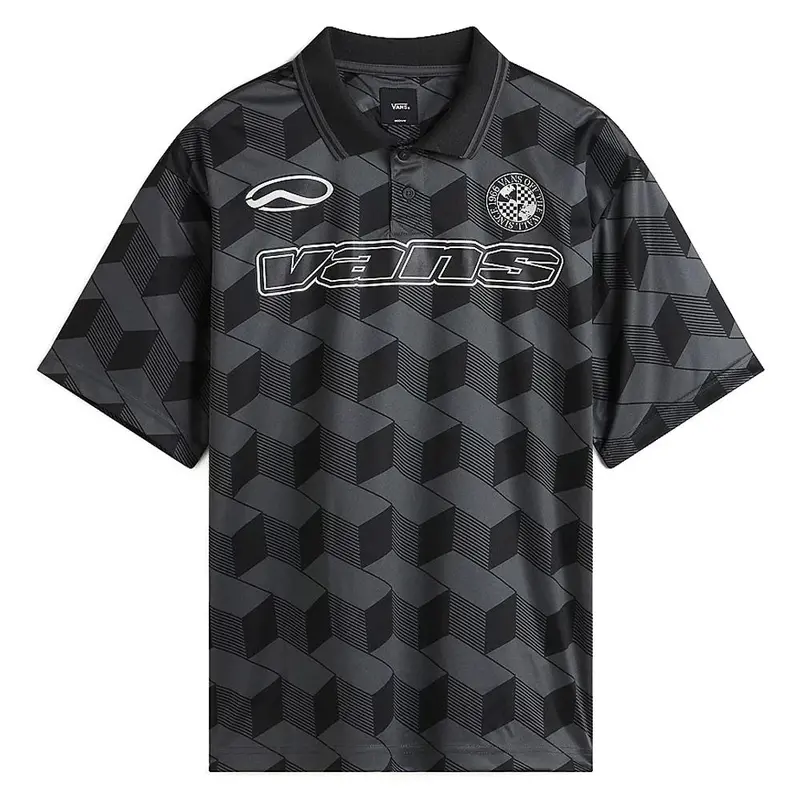 Vans Rigsby Soccer Polo Shirt - Black 1