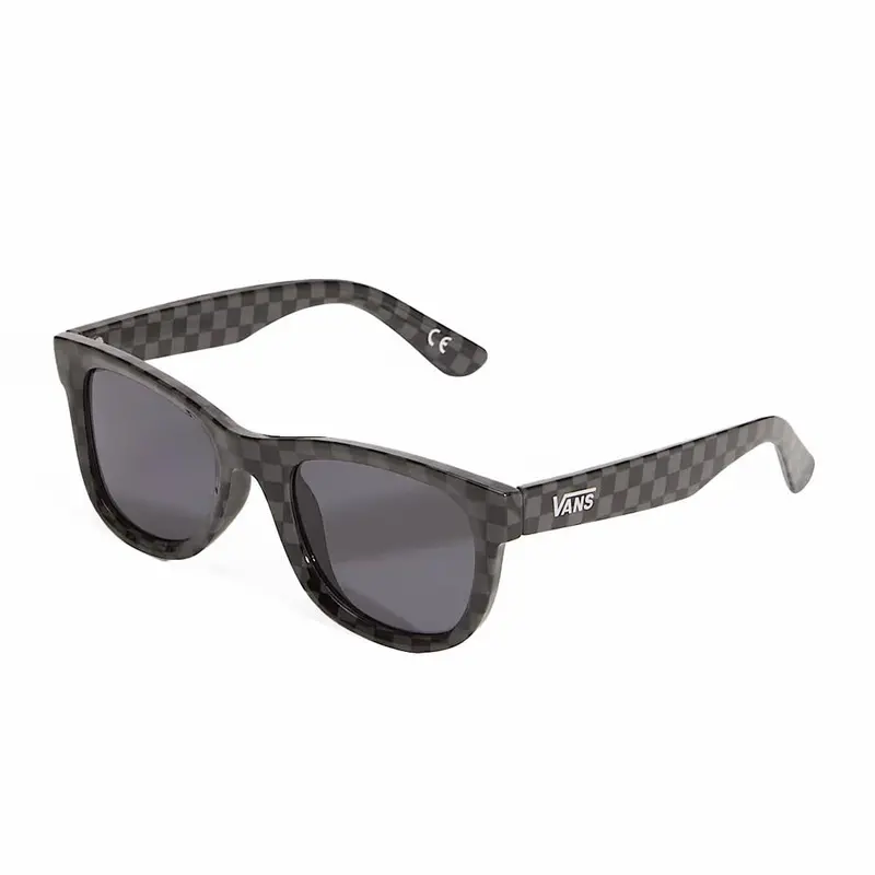Vans Spicoli Sunglasses - Black And Charcoal Checkerboard 1